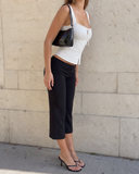 BLAIR CAPRI PANTS / BLACK