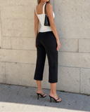 BLAIR CAPRI PANTS / BLACK