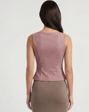 EMMA SLEEVELESS TOP / MAUVE