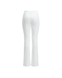 ISLA FITTED TROUSERS / WHITE