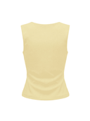 MAEVE SLEEVELESS COMFORT TOP / DEEP BUTTER