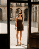 MAEVE SLEEVELESS COMFORT TOP / ESPRESSO