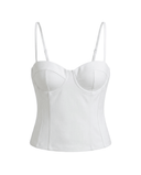 MILA CORSET TOP / WHITE