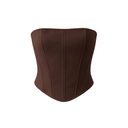 VALENTINA CORSET TOP / ESPRESSO